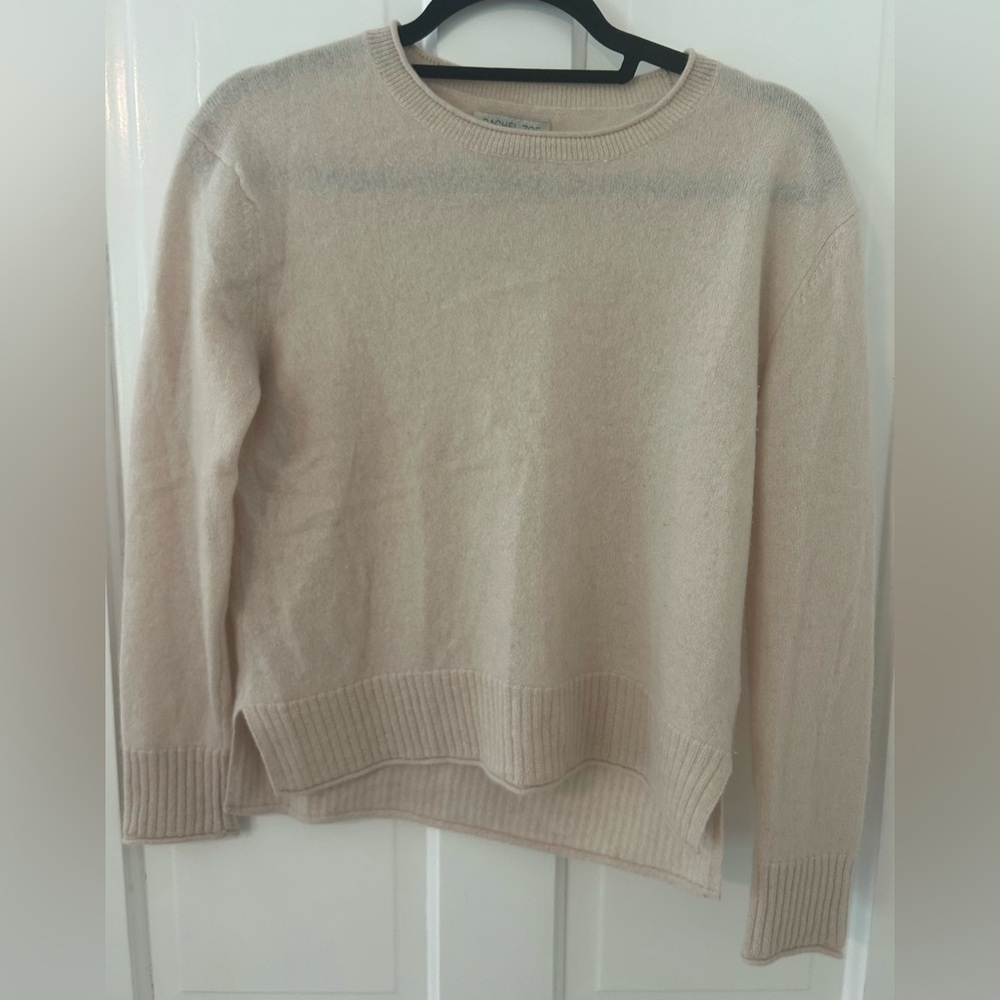 Rachel Zoe Cream Cashmere Sweater